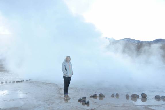 Visitando os incríveis Geisers del Tatio, na região do Atacama, no norte do Chile